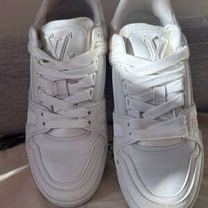Louis Vuitton Monogram White Sneakers